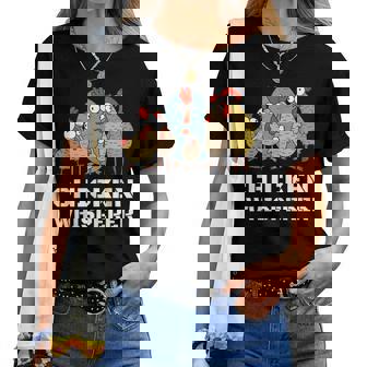 Chickens For Farmers Chicken Keepers & Chicken Whisperer Women T-shirt | Mazezy