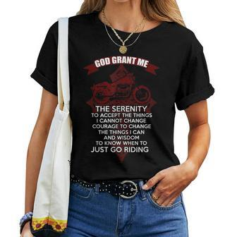 Christian Biker T Bikers Prayer Women T-shirt | Mazezy