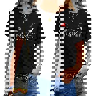 The Christmas Father Great Christmas Pajama Women T-shirt | Mazezy