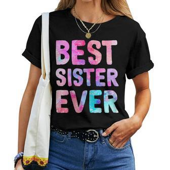 Christmas For Sister Best Sister Ever Women T-shirt | Mazezy