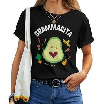 Cinco De Mayo Grammacita Guacamole Avocado Grandma Mexican Women T-shirt | Mazezy