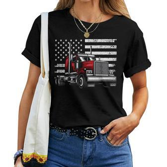 Cool Truck For Men Women Trucker Vehicle Truck Driver Women T-shirt | Mazezy