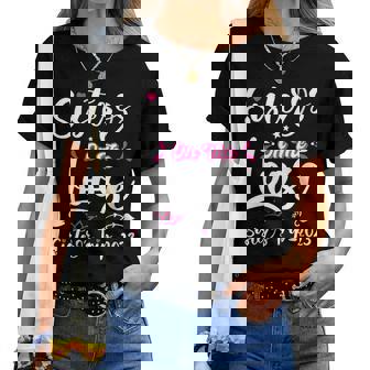 Womens Cute Girls Trip Sisters On The Loose Sisters Trip 2023 Women T-shirt | Mazezy