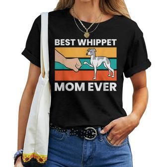 Cute Whippet Best Whippet Mom Ever Women T-shirt - Seseable