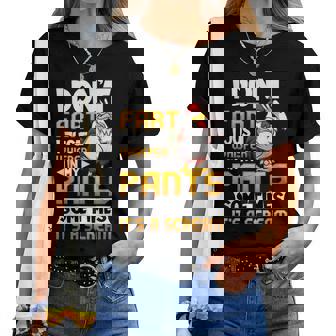 I Dont Fart I Just Whisper In My Pants Chicken Saying Women T-shirt | Mazezy