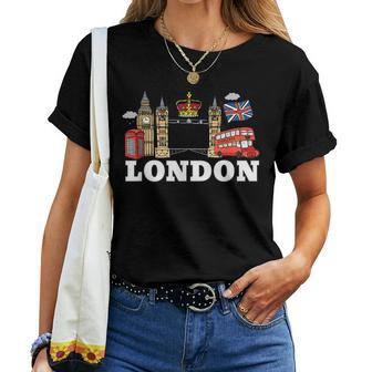 England London Souvenir For Men Women Kids Women T-shirt - Seseable