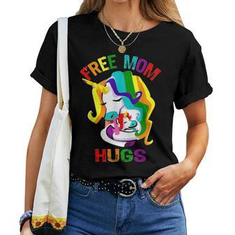 Free Mom Hugs Lgbt Gay Pride V2 Women T-shirt - Seseable