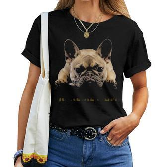 Frenchie Mom Mothers Day Gift For French Bulldog Mom V2 Women T-shirt - Seseable