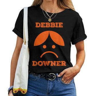 Funny Debbie Downer I Hate People For Men And Women Women T-shirt - Seseable