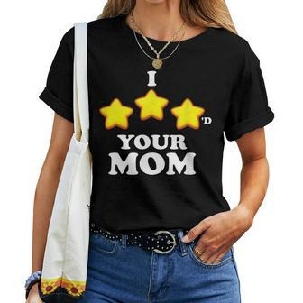 Funny Gaming I Three Starred Your Mom Women T-shirt - Seseable
