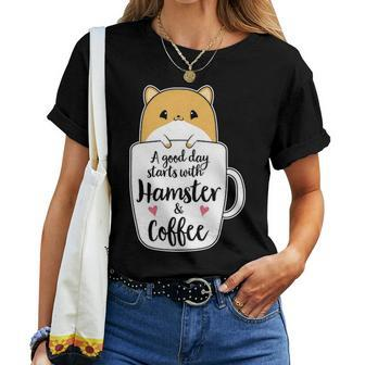 Funny Hamster Hamster Mom Women T-shirt - Seseable