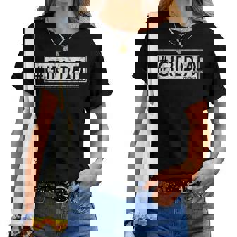 Girl Dad Outnumbered Fathers Day From Wife Daughter Humor Women T-shirt | Mazezy