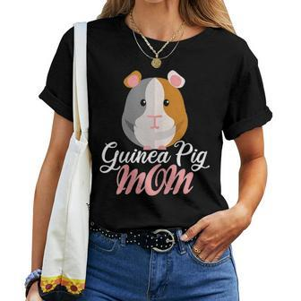 Guinea Pig Mom Costume Guinea Pig Owner Cavy Lover Women T-shirt - Seseable