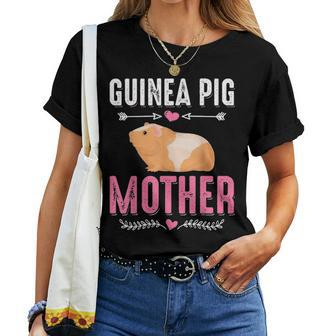 Guinea Pig Mother Rodent Pet Love Women T-shirt - Seseable