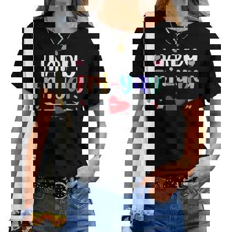 Happy Fri-Yay Friday Teacher Life Happy Friday Women T-shirt | Mazezy