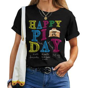 Happy Pi Day Kids Math Teachers Student Professor Pi Day Women T-shirt | Mazezy