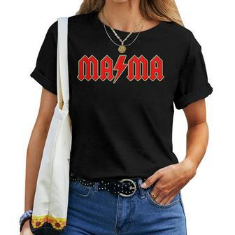 Hard Rock Mom Mothers Rock Music Band - Mama Women T-shirt | Mazezy