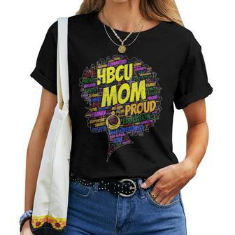Hbcu Mom Parent Graduation Afro For Women Women T-shirt - Seseable
