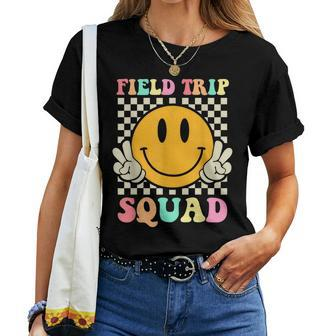 Hippie Field Trip Squad For Teacher Kids Field Day 2023 Women T-shirt | Mazezy