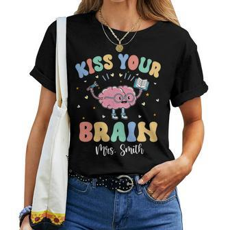 Kiss Your Brain V2 Women T-shirt - Seseable