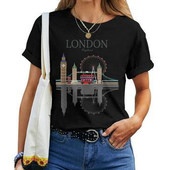 London Souvenir City Vintage British Uk Men Women Women T-shirt