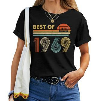 Made In 1969 Vintage 50Th Birthday 50 Years Old Women T-shirt | Mazezy