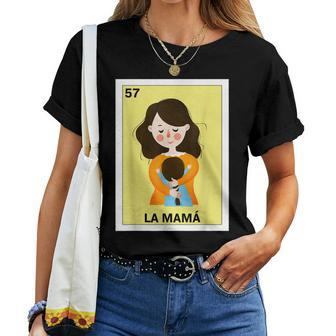 Mexican For Mom La Mama Women T-shirt | Mazezy