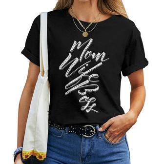 Mom Wife Boss - Perfect Gif Women T-shirt | Mazezy CA