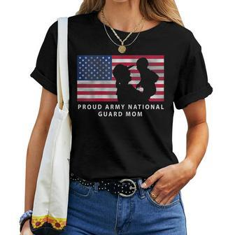 National Guard Mom  Army Proud Mom Gift  Gift For Womens Women T-shirt Casual Daily Crewneck Short Sleeve Graphic Basic Unisex Tee