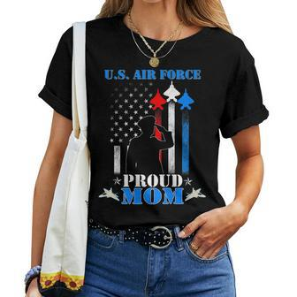 Pride Military Family Proud Mom Us Air Force Women T-shirt | Mazezy AU