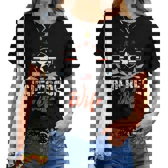 Pride Military Family Proud Wife Air Force Women T-shirt | Mazezy