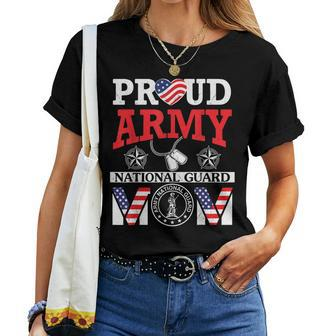 Proud Army National Guard Mom Happy Mother Veteran Day Shirt Women T-shirt