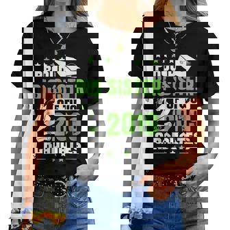 Proud Big Sister Of Two 2019 Graduates Women T-shirt | Mazezy