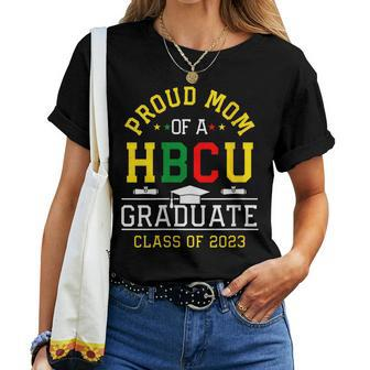 Womens Proud Hbcu Mom Of A Hbcu Graduate Family Class Of 2023 Women T-shirt | Mazezy