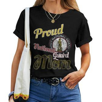 Proud National Guard Mom Army Birthday Women T-shirt