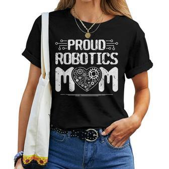 Proud Robotics Mom Robot Engineering Science Teacher Women T-shirt - Thegiftio UK
