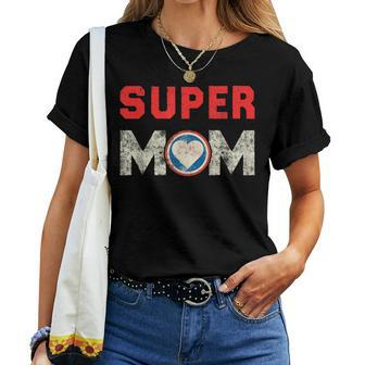 Super Mom Superheroine Mama Mother Heroine Star Sign Women T-shirt - Thegiftio UK