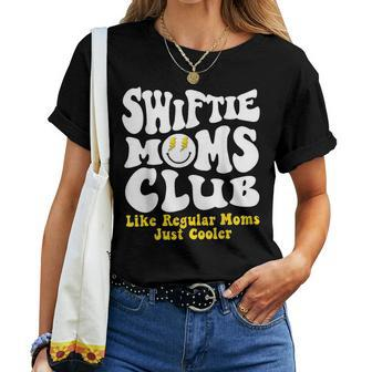 Swiftie Moms Club Like Regular Mom Just Cooler Women T-shirt | Mazezy
