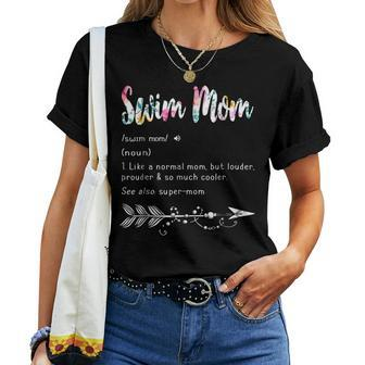 Swim Mom Shirt - Mom Definition Shirt Shirt Women T-shirt | Mazezy