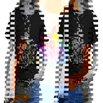 Tie Dye 100 Mermazing Days Of School Mermaid Teacher Kids Women T-shirt | Seseable UK