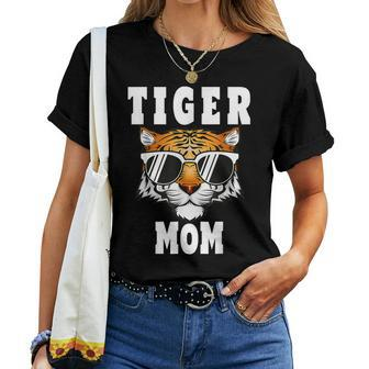 Tiger Mom Happy Women T-shirt | Mazezy