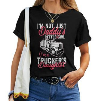 Trucker S For Kids - Truckers Daughter Girl Gift Women T-shirt - Seseable