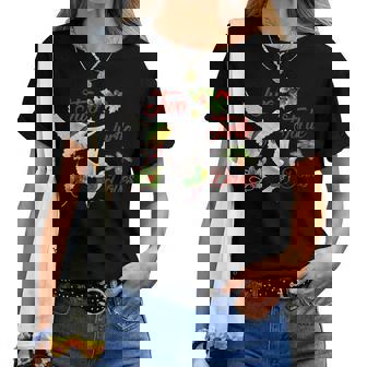 Two Turtle Doves 12 Days Of Christmas Song Coral Rhyme Xmas Women T-shirt | Mazezy