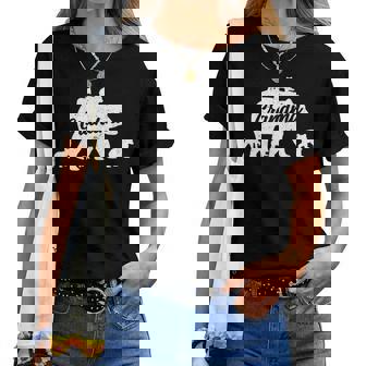 Vintage Grandma Bear With 5 Cub Women T-shirt - Thegiftio