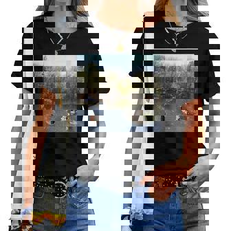 Womens Water Flow Of Life By Natalie Thompson Women T-shirt | Mazezy