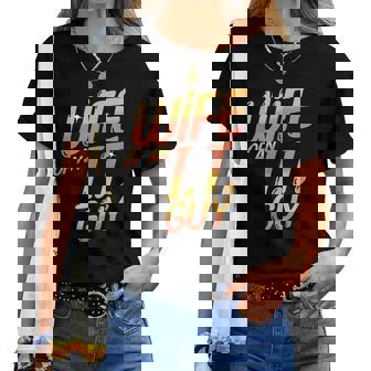 Wife Of An IT Guy Network Admin Girlfriend Spouse Women T-shirt | Mazezy