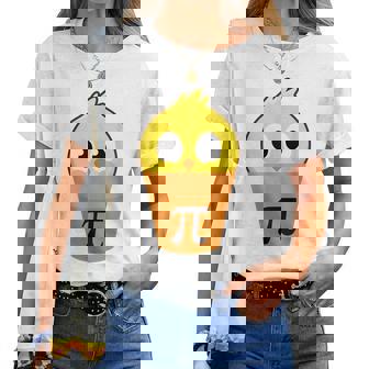 Chicken Pot Pi Math Lover & Pi Day Pie Academic Women T-shirt | Mazezy