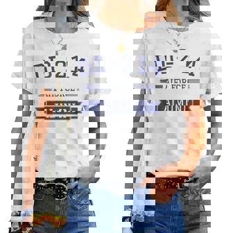 Dd214 Air Force Alumni Retired Air Force Veteran Military Women T-shirt | Mazezy