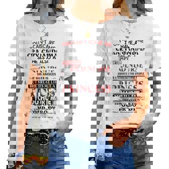 I Have A Grandma She Is Also A Grumpy Old Nurse Women T-shirt | Mazezy