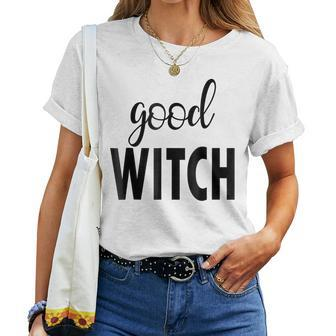 Matching Good Bad Witch Friend Sister Women T-shirt | Mazezy